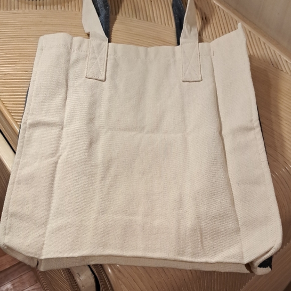 Jean Paul Gaultier Denim and Cream Cosmetic Tote Bag - Picture 6 of 6